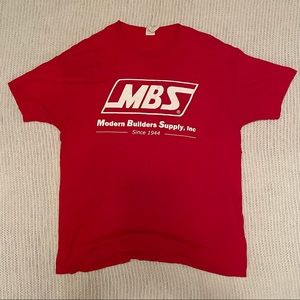 Modern builders supply short sleeve shirt mens L